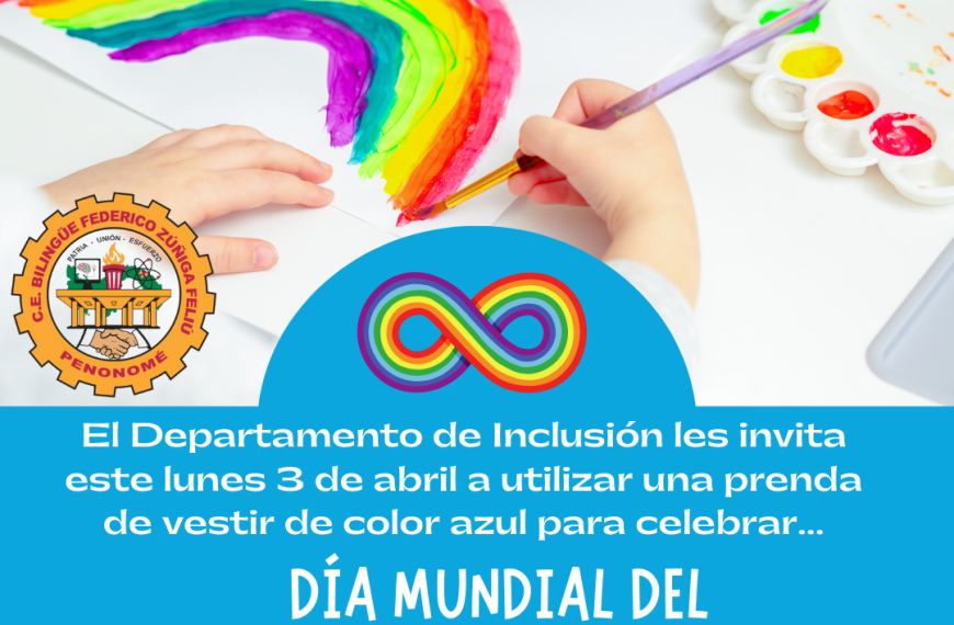 Día Mundial del Autismo: Vístete de azul.