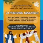 Pastoral Educativa invita al viacrucis.