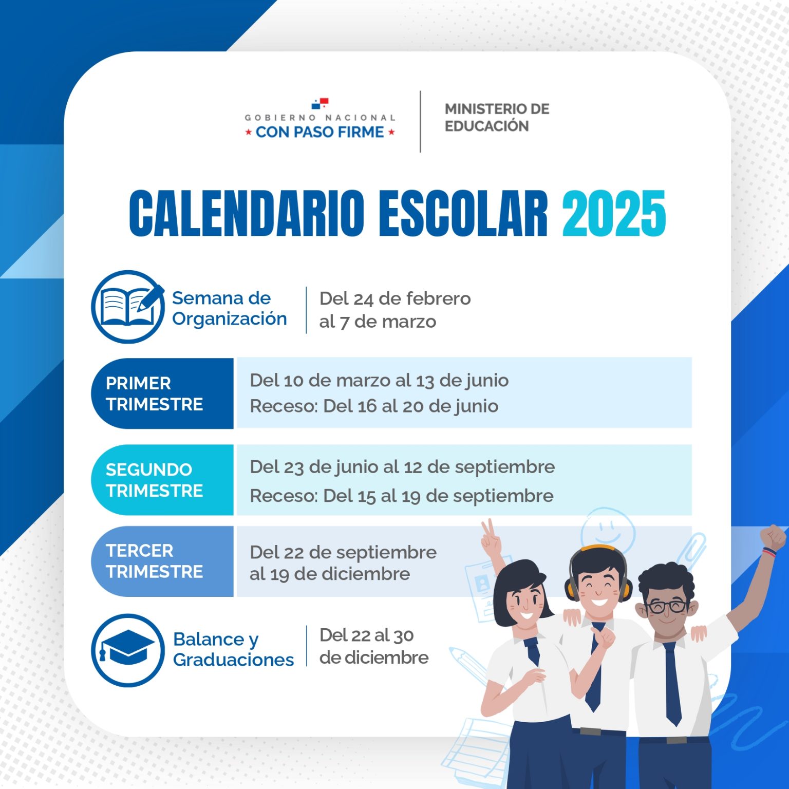 Calendario escolar meduca 2025 colegio federico z iga feli 